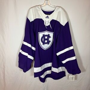 Adidas MiC Holy Cross Crusaders Team Issued Hockey Jersey Size 54G